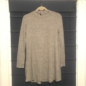 Grey t-shirt dress